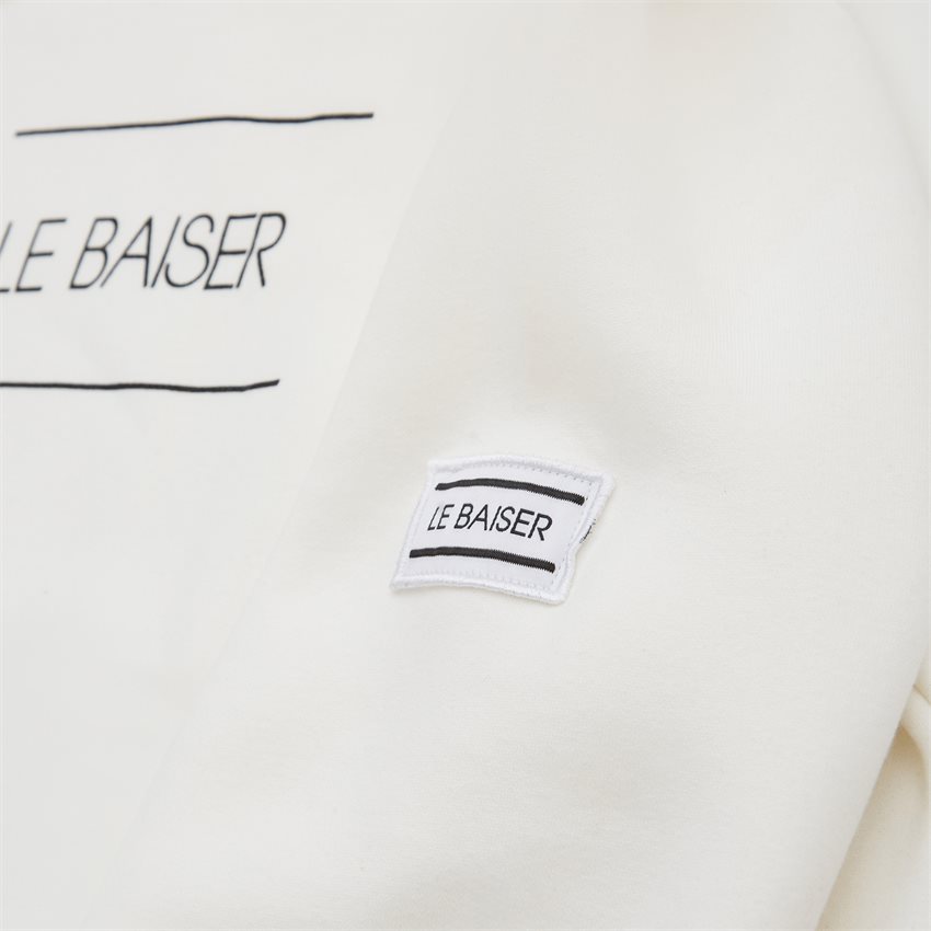 Le Baiser Sweatshirts NANCY OFF WHITE